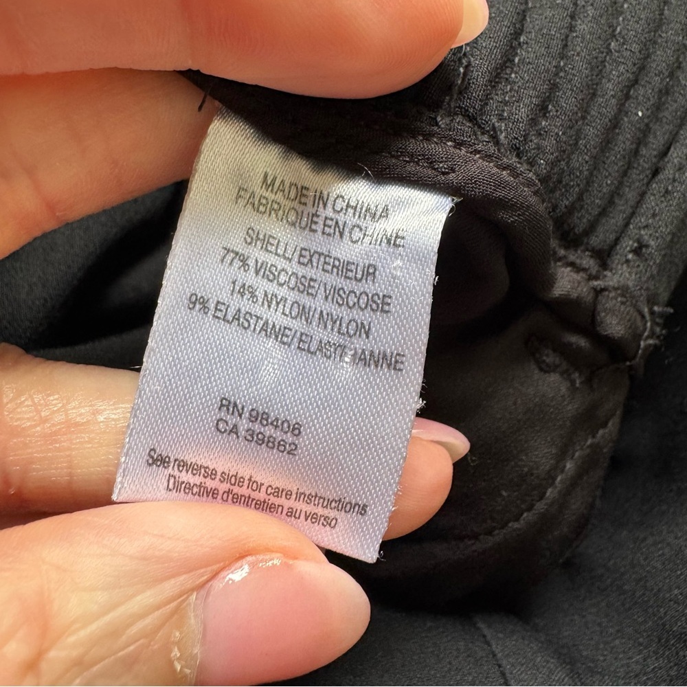 Theory Black Persha Joggers - Picture 9 of 9
